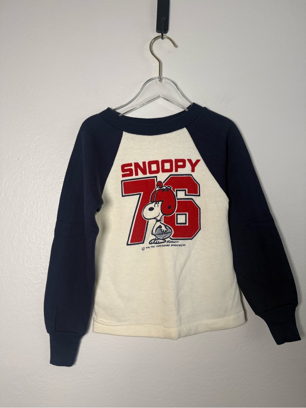 Vintage Champion X Snoopy Kids Sweatshirt